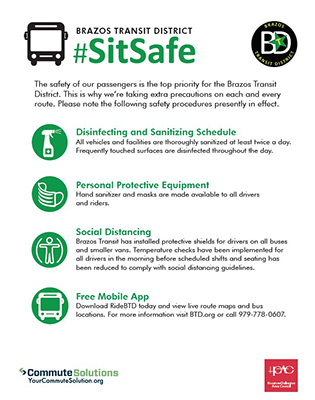 Download the Brazos Transit District SitSafe Flyer