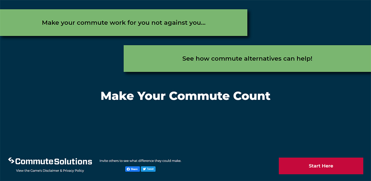 Make Your Commute Count Commute Solutions